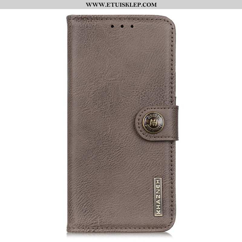 Etui Folio do Samsung Galaxy M32 Imitacja Skóry Khazneh